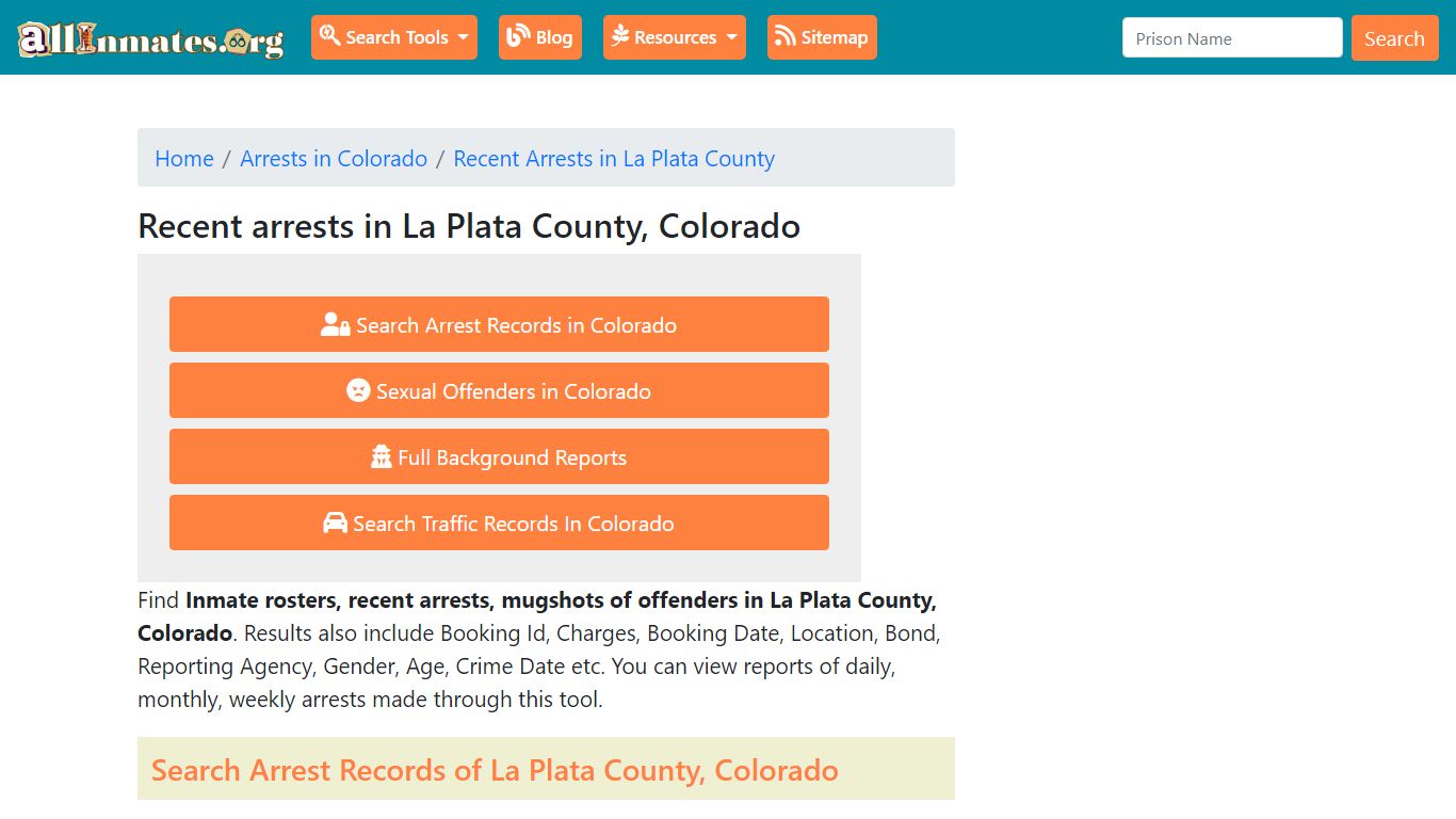 Recent arrests in La Plata County, Colorado | Mugshots, Rosters ...